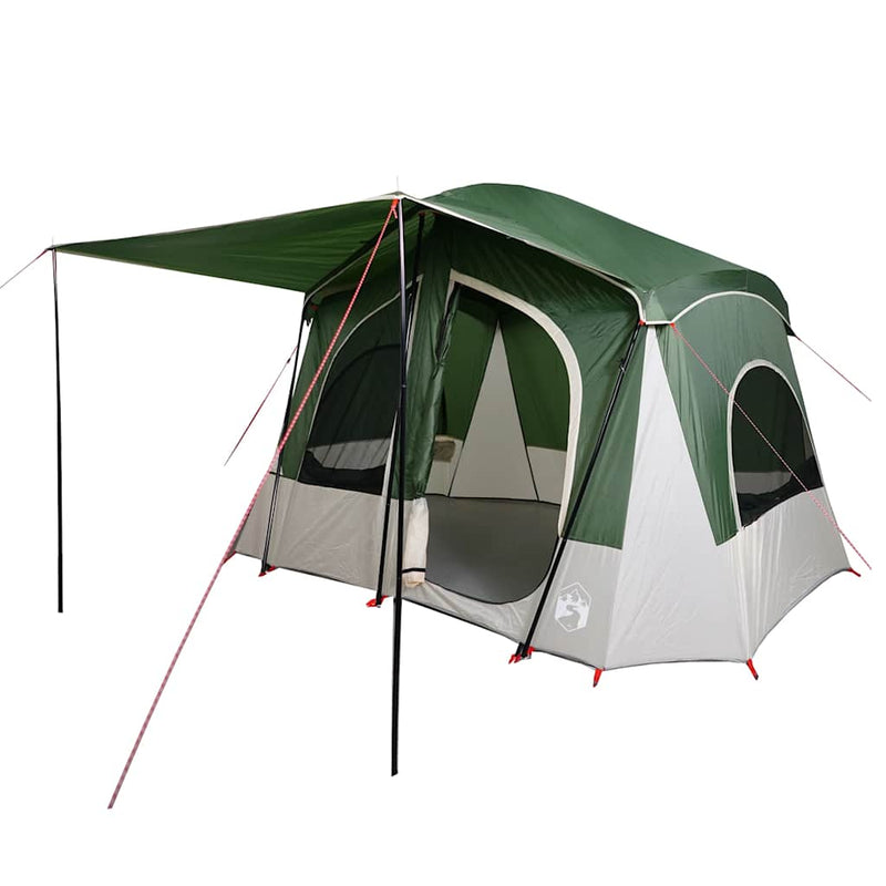 Load image into Gallery viewer, Vidaxl tent 5-persoons waterdicht groen
