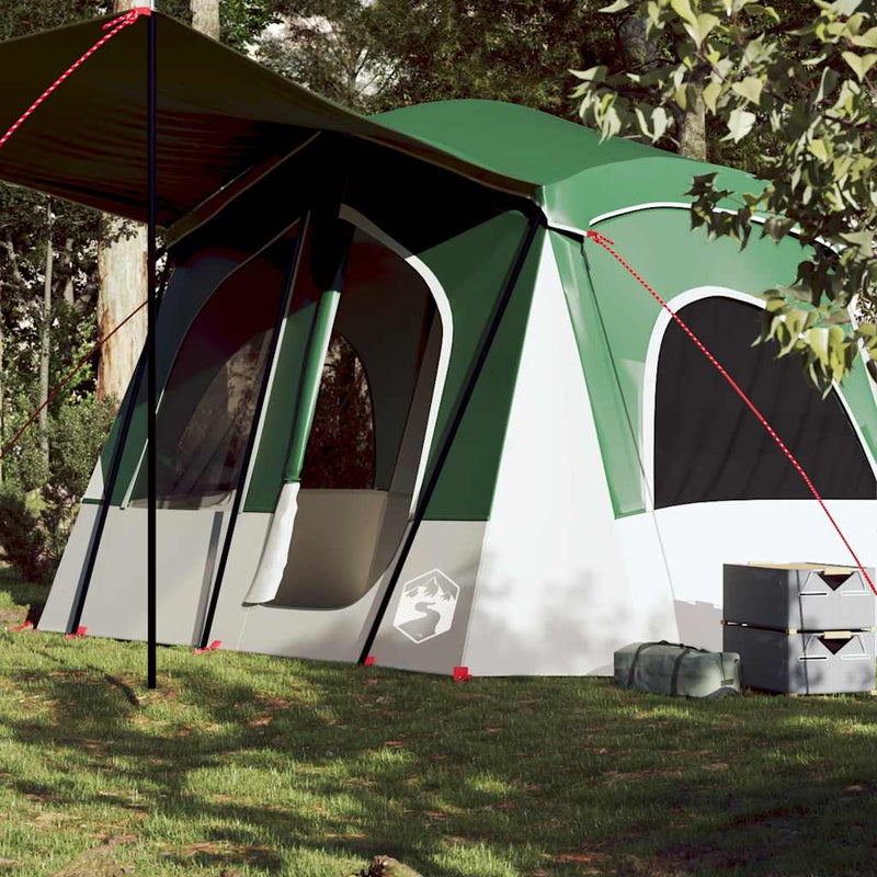 Load image into Gallery viewer, Vidaxl tent 5-persoons waterdicht groen
