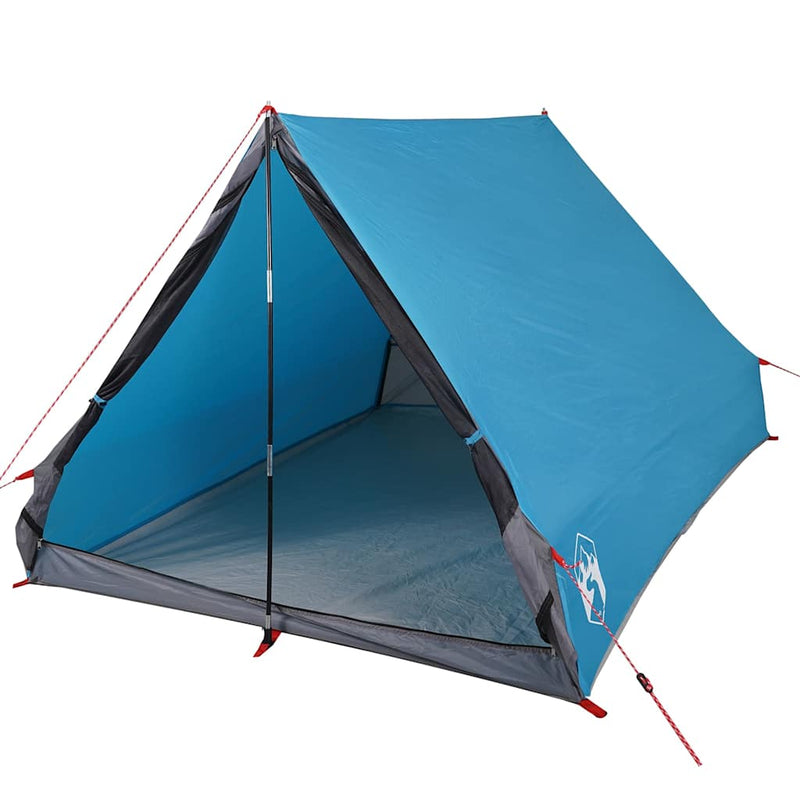 Afbeelding laden in galerijviewer, Vidaxl tent 2-persoons a-frame waterdicht blauw
