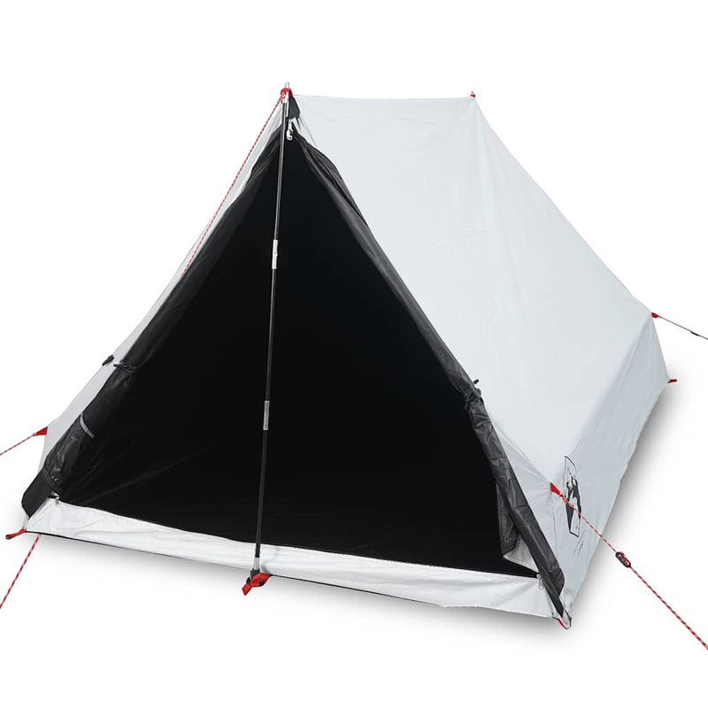 Load image into Gallery viewer, Vidaxl tent a-frame 2-persoons waterdicht verduisterend stof wit
