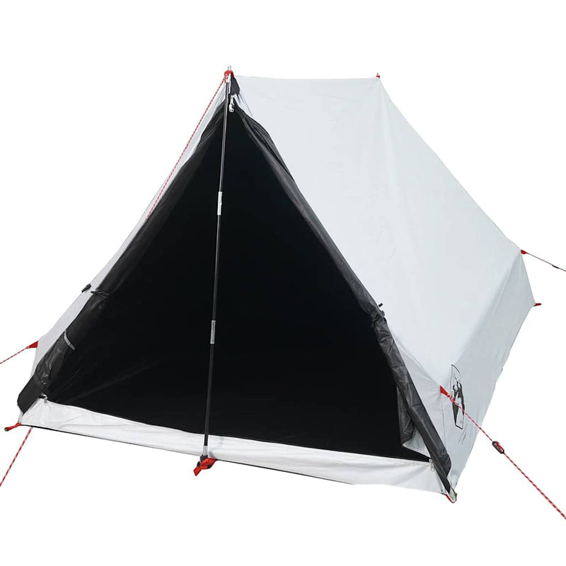 Load image into Gallery viewer, Vidaxl tent a-frame 2-persoons waterdicht verduisterend stof wit
