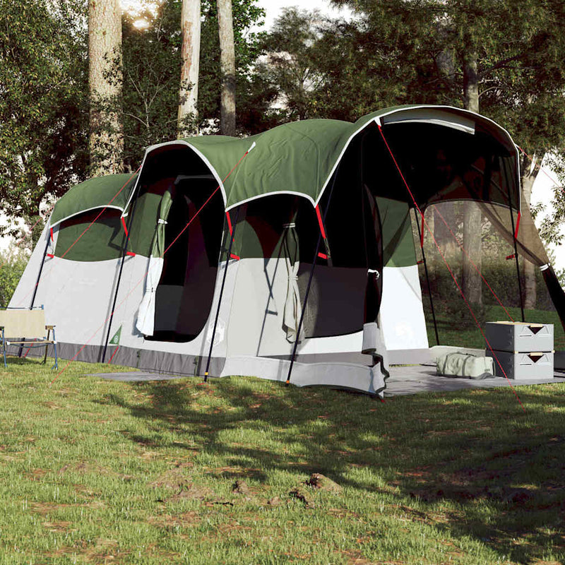 Load image into Gallery viewer, Vidaxl tunneltent 8-persoons waterdicht groen
