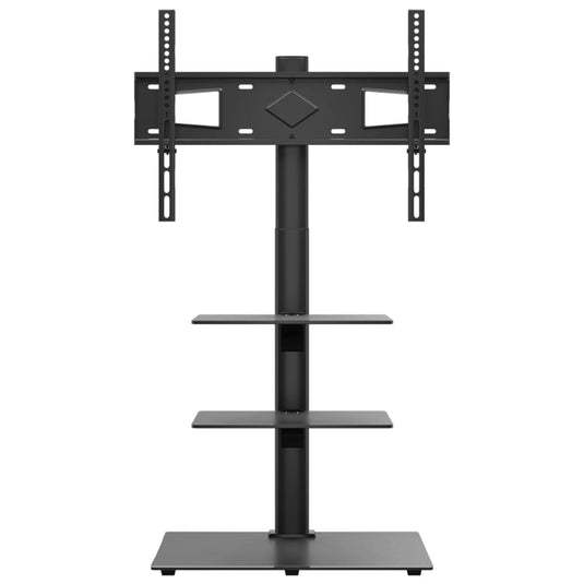 Vidaxl tv-standaard hoekmodel 3-laags voor 32-65 inch zwart