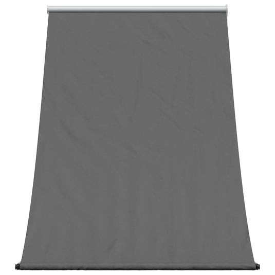 Vidaxl luifel uittrekbaar 100x150 cm stof en staal antracietkleurig