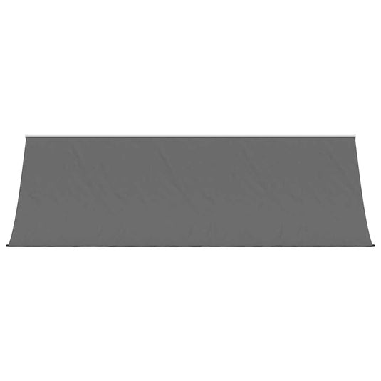 Vidaxl luifel uittrekbaar 350x150 cm stof en staal antracietkleurig