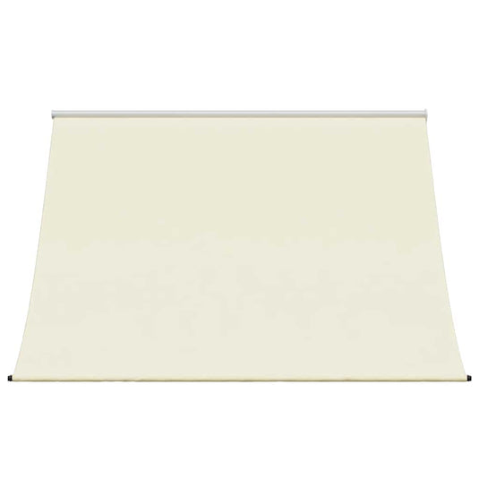Vidaxl luifel uittrekbaar 250x150 cm stof en staal crèmekleurig