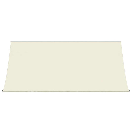 Vidaxl luifel uittrekbaar 300x150 cm stof en staal crèmekleurig