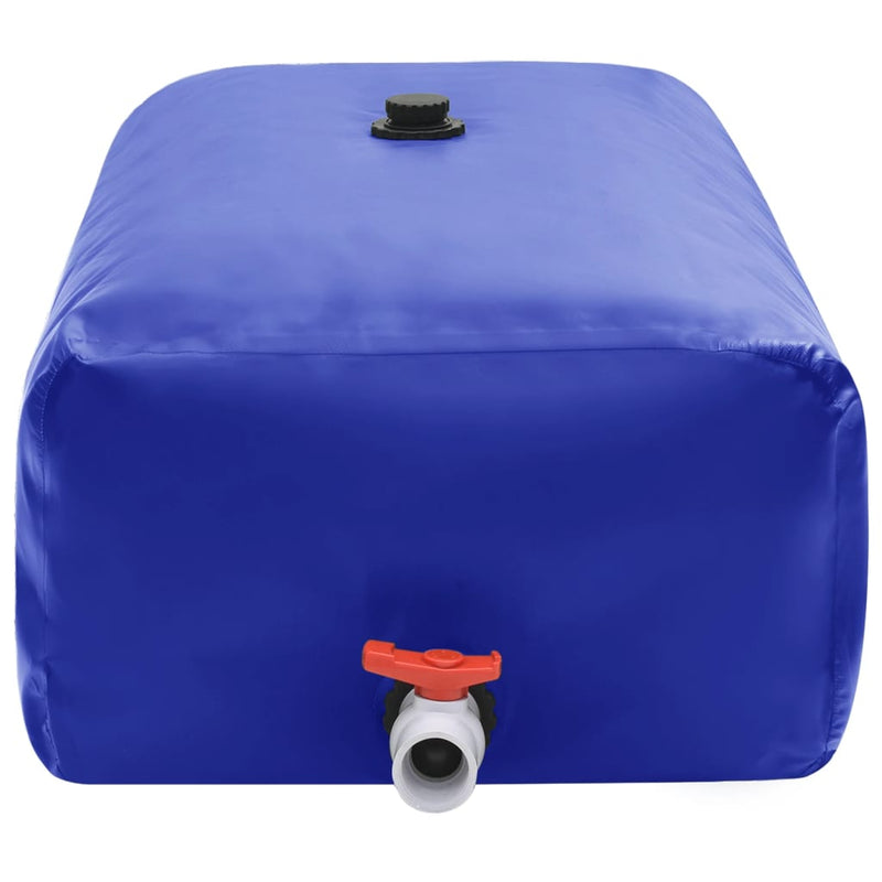 Load image into Gallery viewer, Vidaxl watertank met kraan opvouwbaar 1500 l pvc
