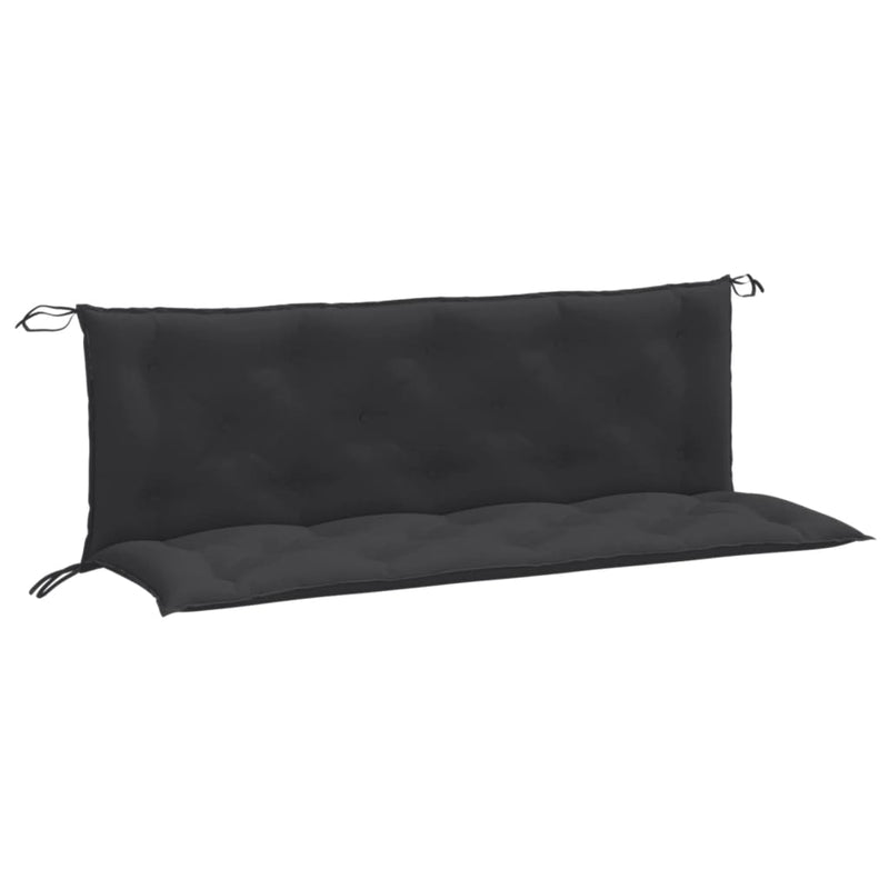 Load image into Gallery viewer, Vidaxl tuinbankkussens 2 st 150x50x7 cm stof gemêleerd antracietkleur

