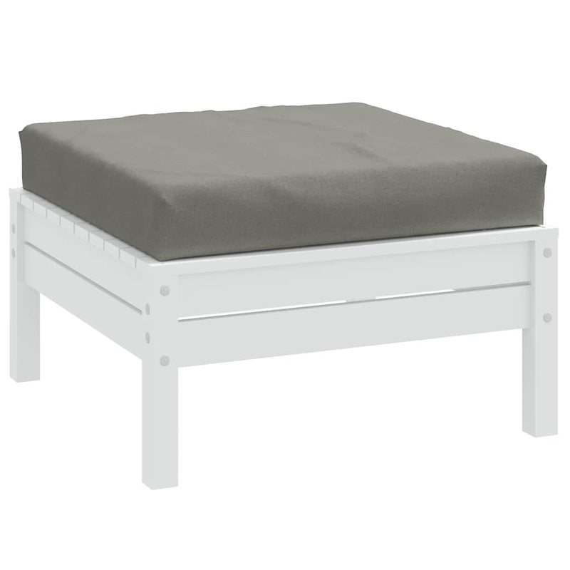 Load image into Gallery viewer, Vidaxl palletkussen 60x60x10 cm stof gemêleerd donkergrijs
