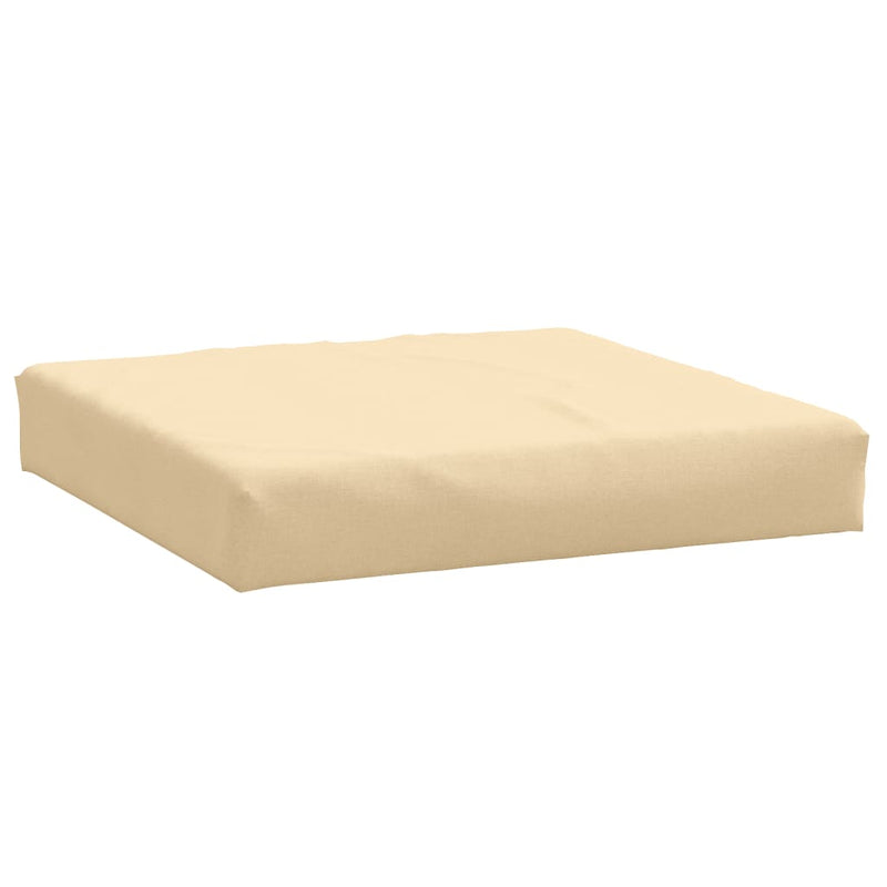 Load image into Gallery viewer, Vidaxl palletkussen 60x60x10 cm stof gemêleerd beige

