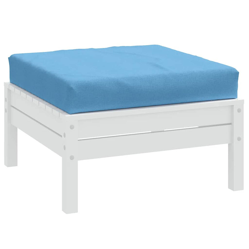 Load image into Gallery viewer, Vidaxl palletkussen 60x60x9,5 cm stof gemêleerd blauw

