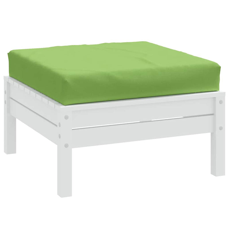 Load image into Gallery viewer, Vidaxl palletkussen 60x60x9,5 cm stof gemêleerd groen
