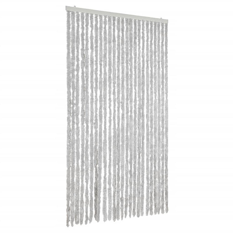 Load image into Gallery viewer, Vidaxl vliegengordijn 100x230 cm chenille grijs
