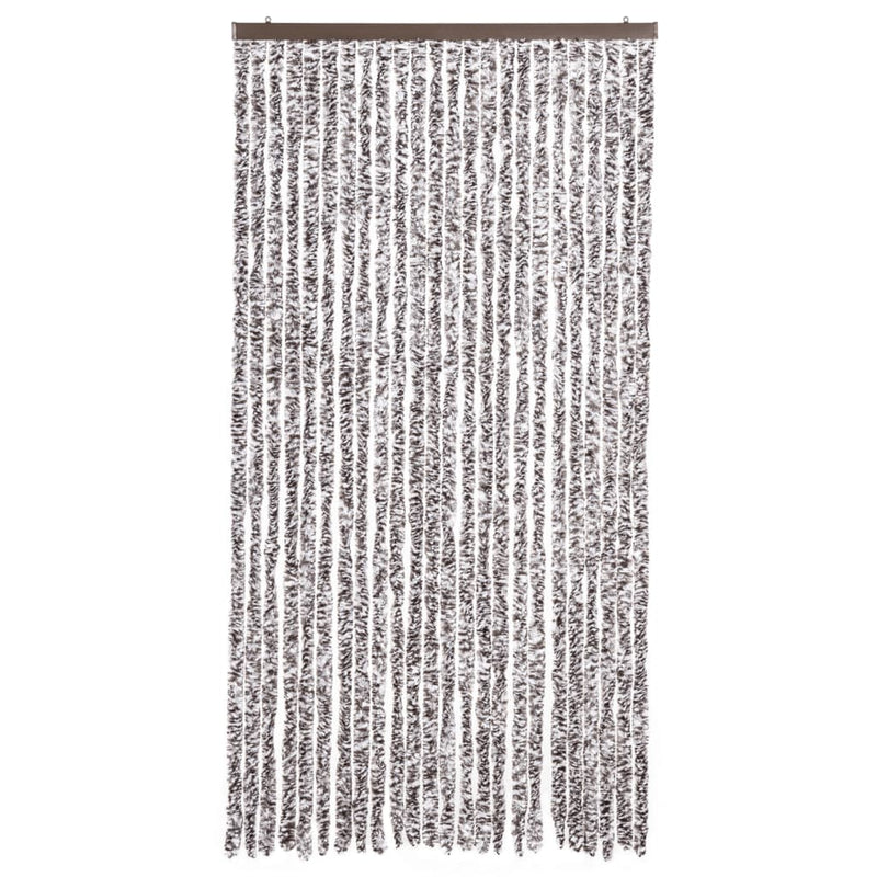Load image into Gallery viewer, Vidaxl vliegengordijn 100x200 cm chenille bruin en beige
