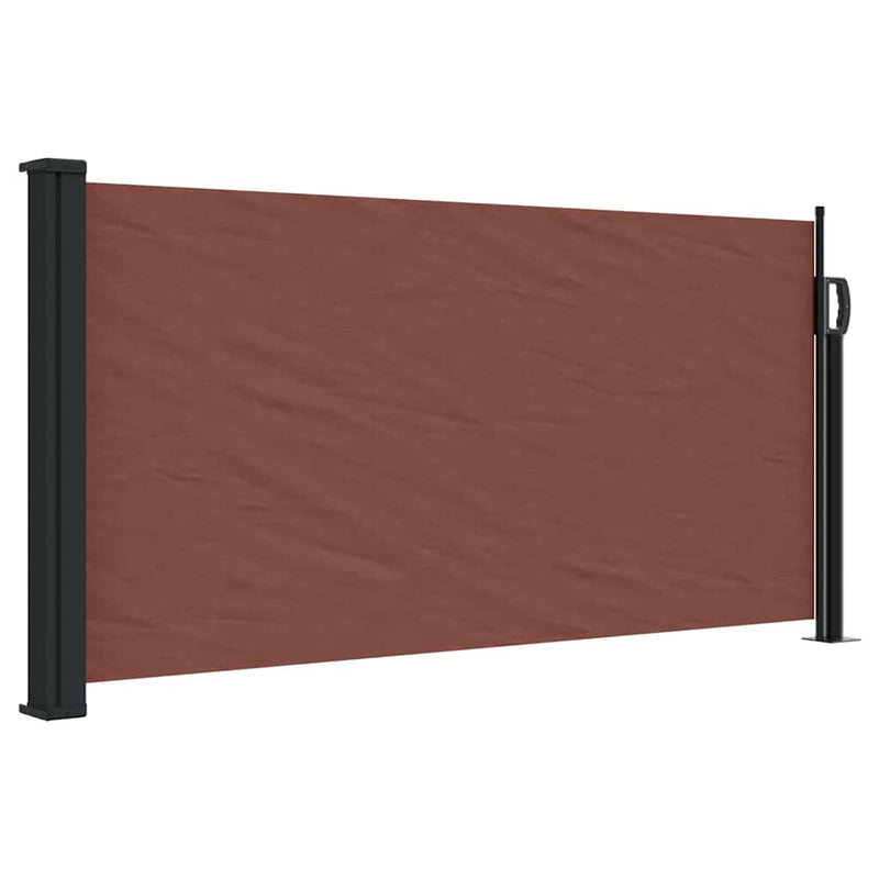 Load image into Gallery viewer, Vidaxl windscherm uittrekbaar 100x300 cm bruin
