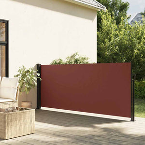 Vidaxl windscherm uittrekbaar 100x300 cm bruin