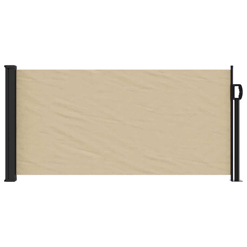 Chargez l'image dans la visionneuse de la galerie, Vidaxl windscherm uittrekbaar 100x300 cm beige
