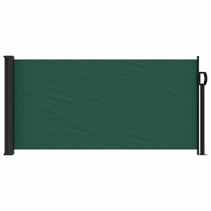 Cargue la imagen en el visor de la galería, Vidaxl windscherm uittrekbaar 100x300 cm donkergroen
