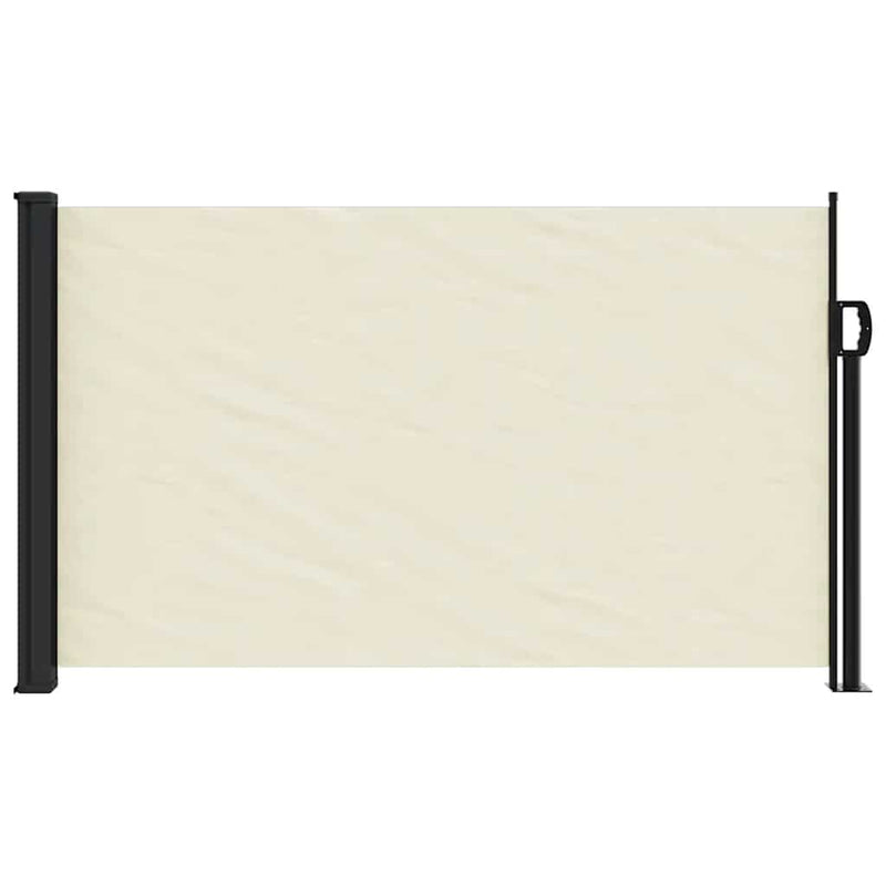 Load image into Gallery viewer, Vidaxl windscherm uittrekbaar 117x300 cm crèmekleurig
