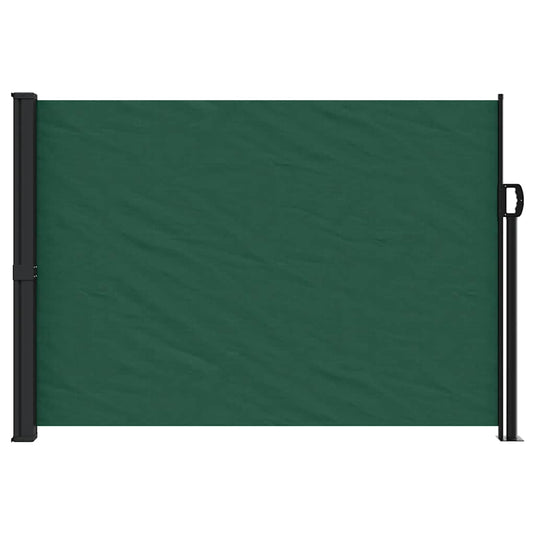Vidaxl windscherm uittrekbaar 140x300 cm donkergroen