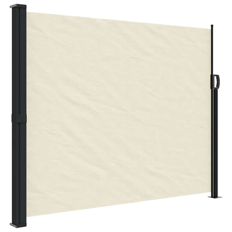 Load image into Gallery viewer, Vidaxl windscherm uittrekbaar 160x300 cm crèmekleurig
