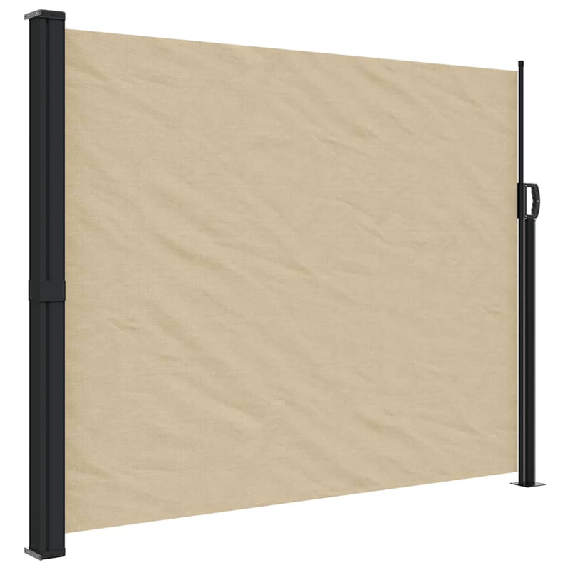 Load image into Gallery viewer, Vidaxl windscherm intrekbaar 170x300 cm beige
