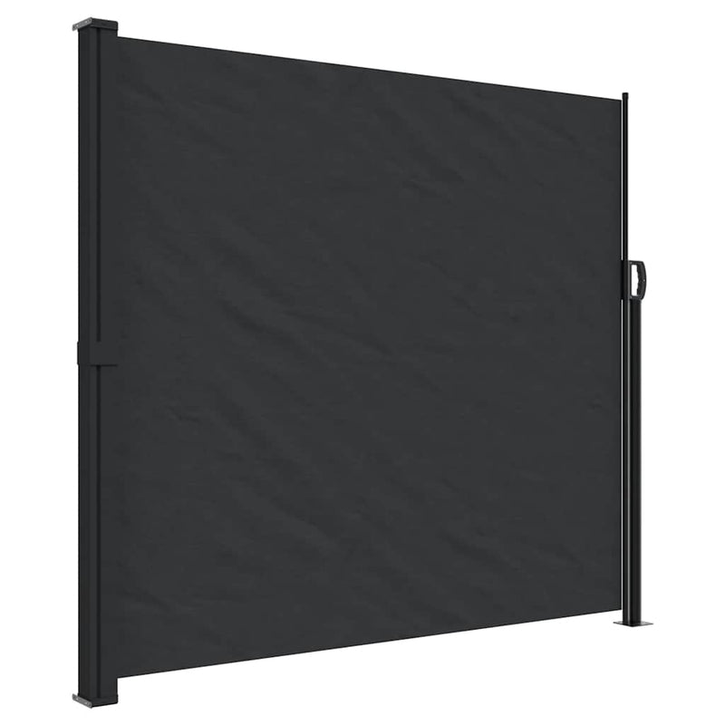 Load image into Gallery viewer, Vidaxl windscherm uittrekbaar 180x300 cm zwart
