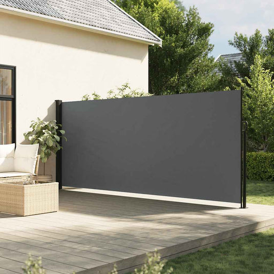 Vidaxl uitschuifbaar zijluifel antraciet 180x300 cm