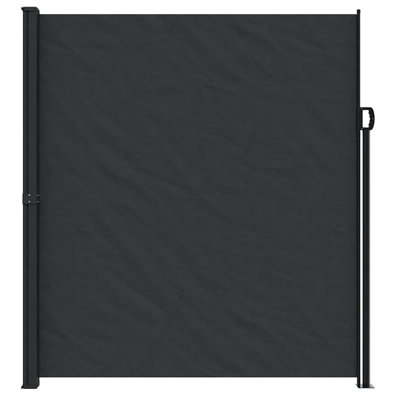 Load image into Gallery viewer, Vidaxl windscherm uittrekbaar 220x300 cm zwart
