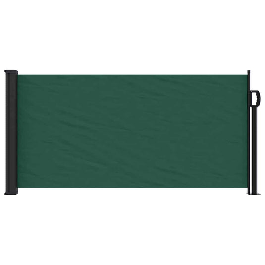 Vidaxl windscherm uittrekbaar 100x500 cm donkergroen