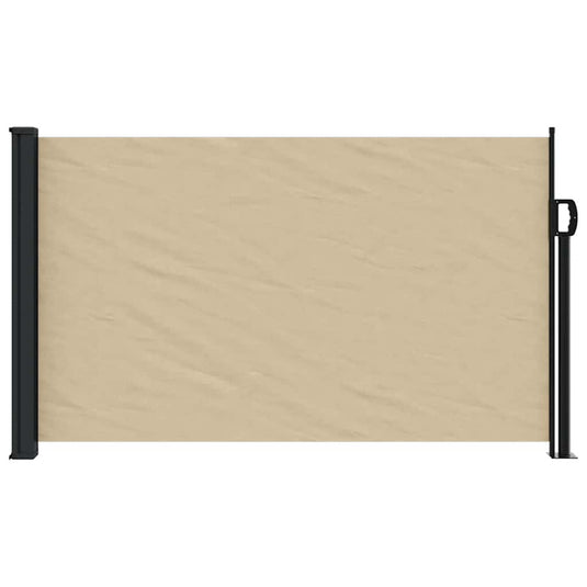 Vidaxl windscherm uittrekbaar 120x500 cm beige