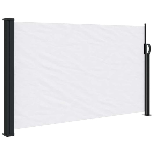 Vidaxl windscherm uittrekbaar 120x500 cm wit