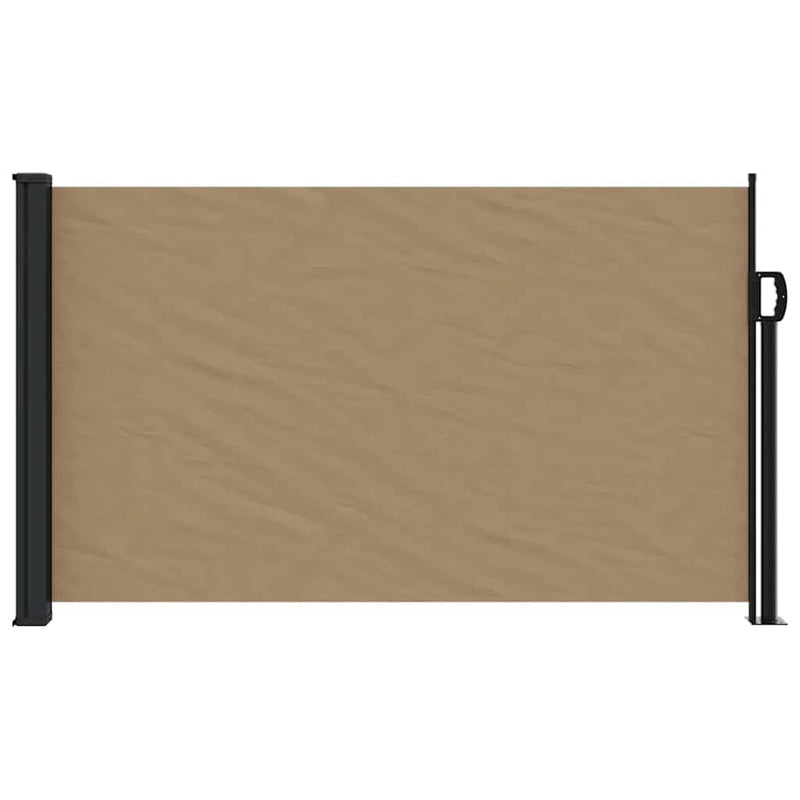 Load image into Gallery viewer, Vidaxl windscherm uittrekbaar 120x500 cm taupe
