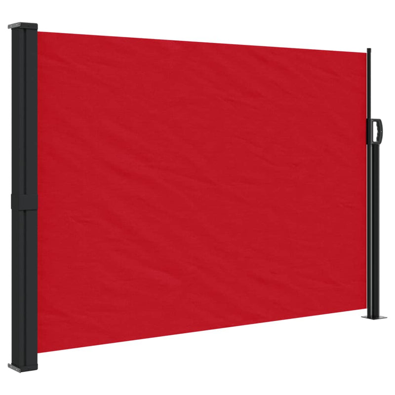 Load image into Gallery viewer, Vidaxl windscherm uittrekbaar 140x500 cm rood
