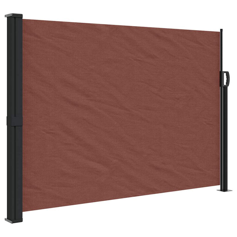 Load image into Gallery viewer, Vidaxl windscherm uittrekbaar 140x500 cm bruin

