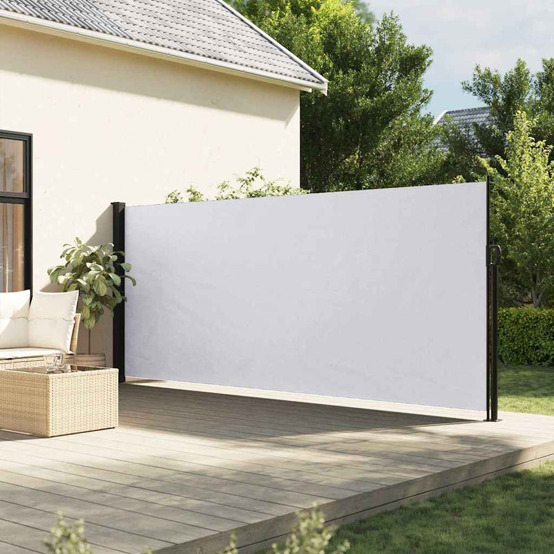 Load image into Gallery viewer, Vidaxl windscherm uittrekbaar 180x500 cm wit
