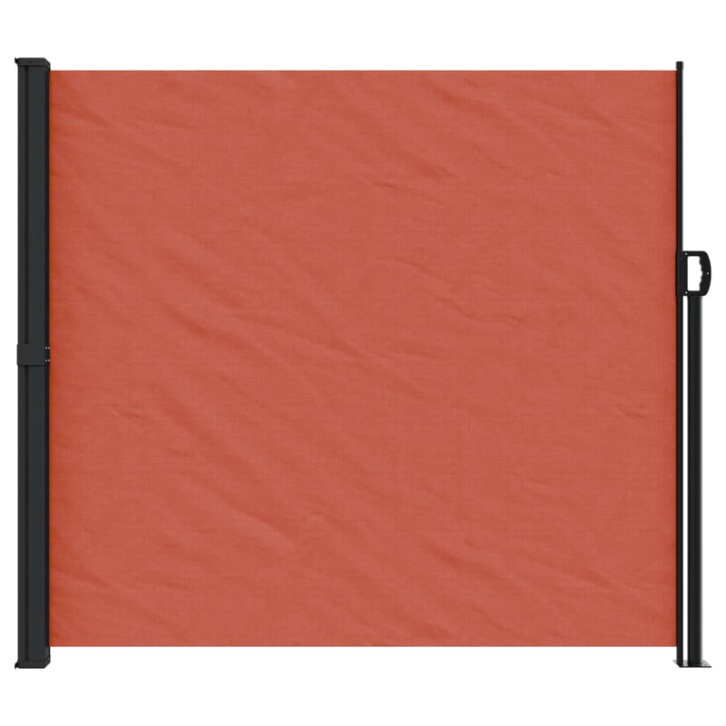 Load image into Gallery viewer, Vidaxl windscherm uittrekbaar 180x500 cm terracotta
