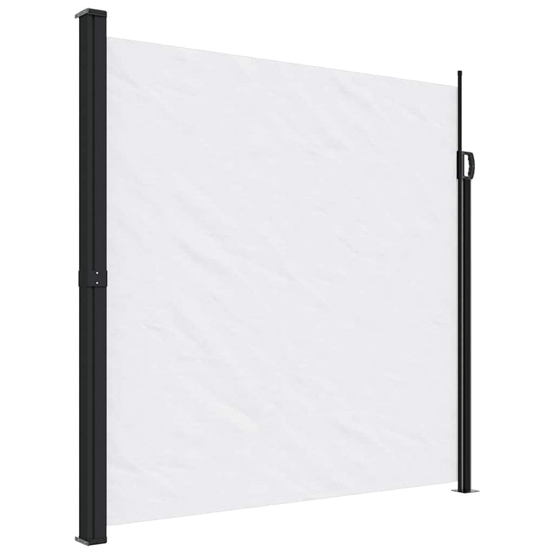Afbeelding laden in galerijviewer, Vidaxl windscherm uittrekbaar 200x500 cm wit
