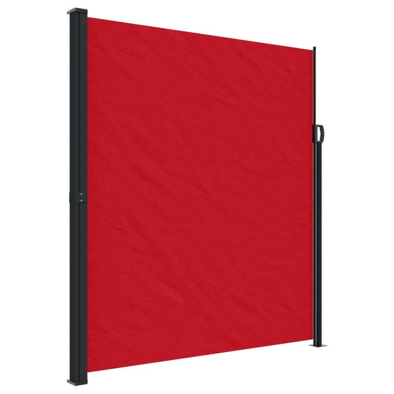 Load image into Gallery viewer, Vidaxl windscherm uittrekbaar 220x500 cm rood
