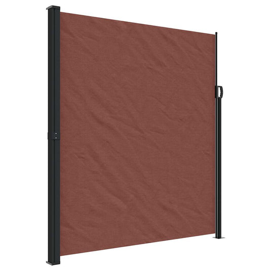 Vidaxl windscherm uittrekbaar 220x500 cm bruin