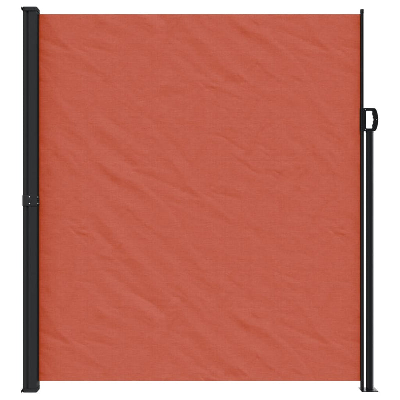 Load image into Gallery viewer, Vidaxl windscherm uittrekbaar 220x500 cm terracotta
