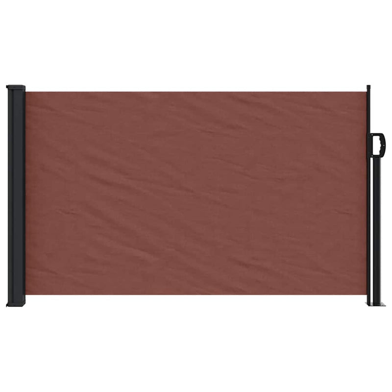 Load image into Gallery viewer, Vidaxl windscherm uittrekbaar 120x600 cm bruin
