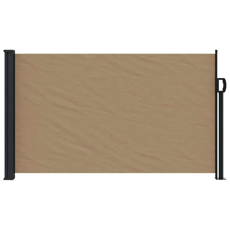 Load image into Gallery viewer, Vidaxl windscherm uittrekbaar 120x600 cm taupe

