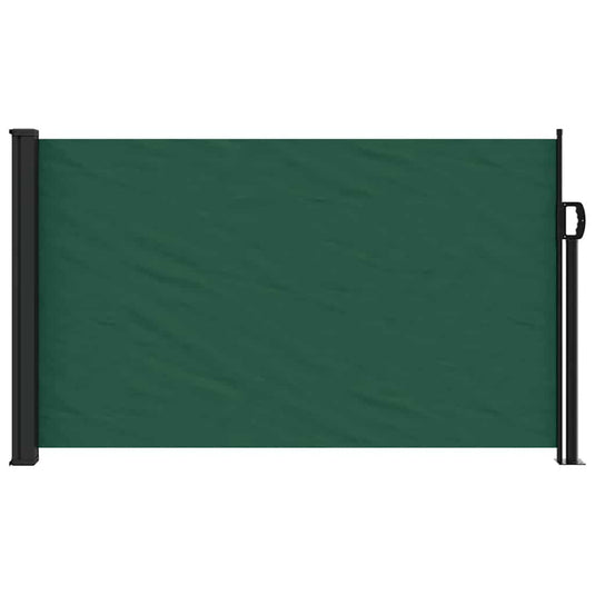 Vidaxl windscherm uittrekbaar 120x600 cm donkergroen