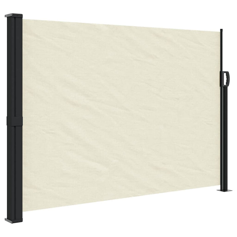 Load image into Gallery viewer, Vidaxl windscherm uittrekbaar 140x600 cm crème
