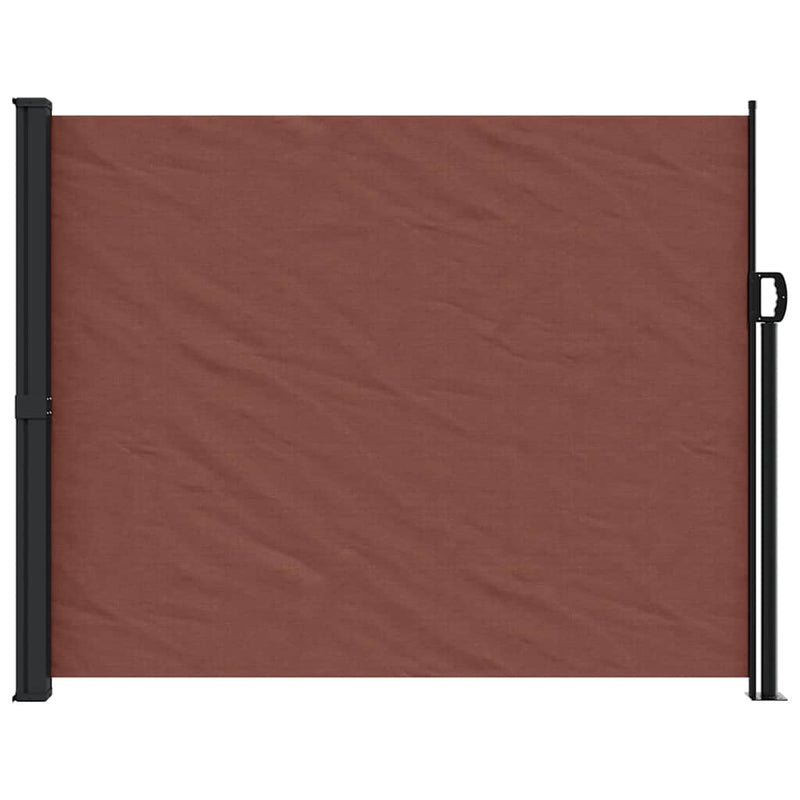 Load image into Gallery viewer, Vidaxl windscherm uittrekbaar 160x600 cm bruin
