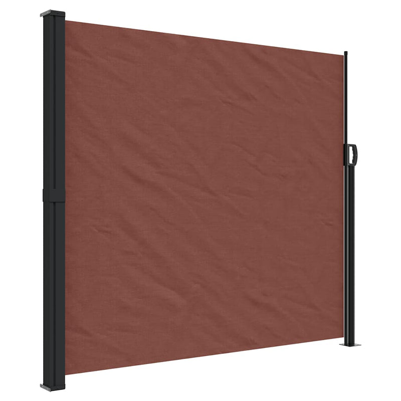 Load image into Gallery viewer, Vidaxl windscherm uittrekbaar 180x600 cm bruin
