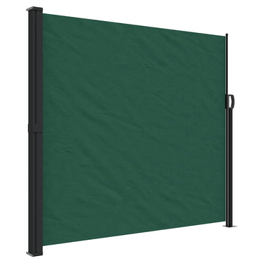 Vidaxl tuinscherm uittrekbaar 180x600 cm donkergroen