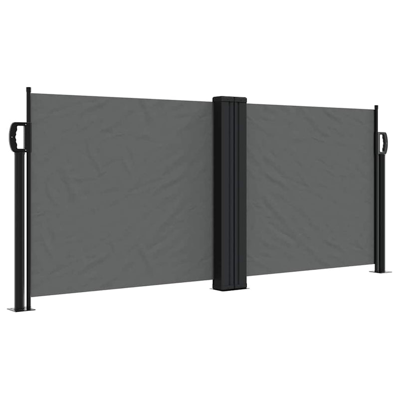 Load image into Gallery viewer, Vidaxl windscherm uittrekbaar 100x600 cm antraciet
